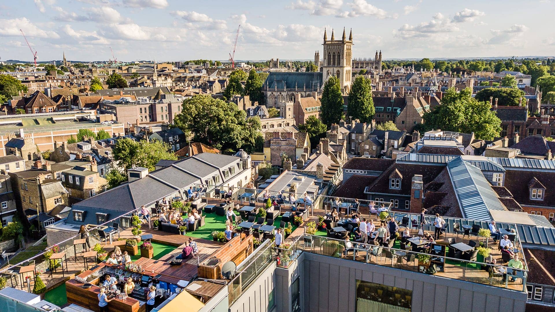 The Iconic Roof Terrace in Cambridge