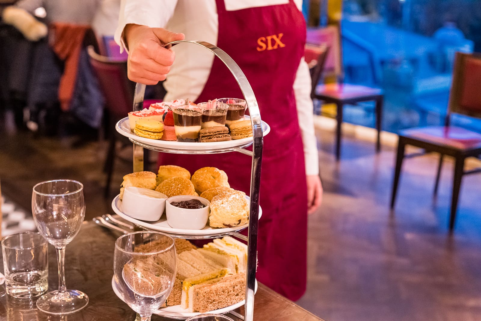 Six Cambridge Restaurant Afternoon tea